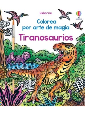 TIRANOSAURIOS COLOREA POR ARTE DE MAGIA