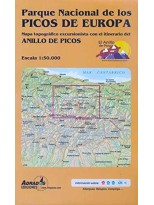 PARQUE NACIONAL DE LOS PICOS DE EUROPA MAPA TOPOGRÁFICO EXCURSIONISTA