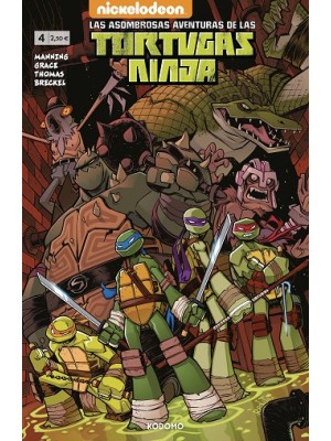 ASOMBROSAS AVENTURAS DE LAS TORTUGAS NINJA NÚM. 04