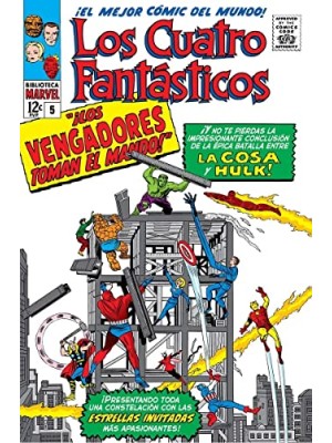 BIBLIOTECA MARVEL LOS 4 FANTASTICOS 5