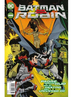 BATMAN CONTRA ROBIN NÚM. 1 DE 5