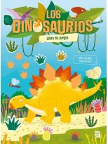 DINOSAURIOS-LIBRO DE JUEGOS CON STICKERS