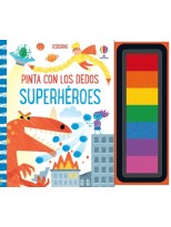 SUPERHEROES PINTA CON LOS DEDOS