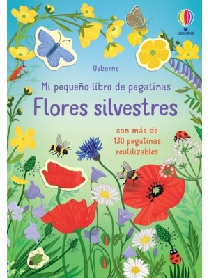 FLORES SILVESTRES PEQUEÑO LIBRO PEGATINA