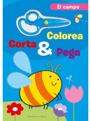 COLOREA, CORTA Y PEGA. EN EL CAMPO