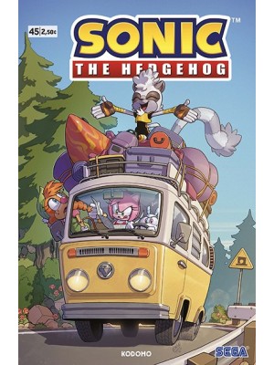 SONIC: THE HEDHEGOG NÚM. 45