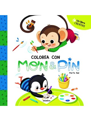 MON & PIN. ACTIVIDADES 1. COLOREA CON MON & PIN