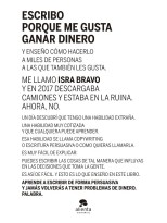 ESCRIBO PORQUE ME GUSTA GANAR DINERO