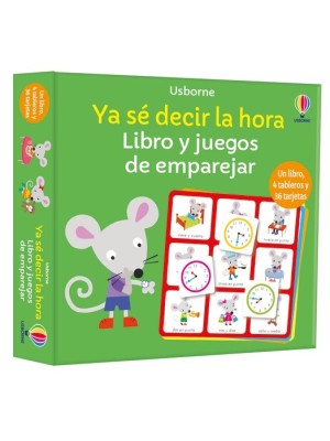 APRENDO A DECIR LA HORA LIBRO JUEG EMPAR