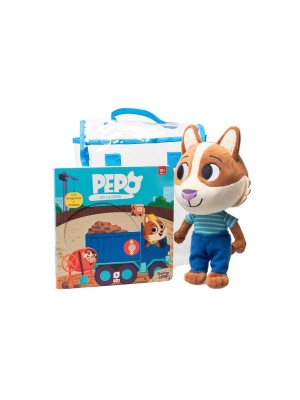 PEPO EN LA OBRA + MUÑECO