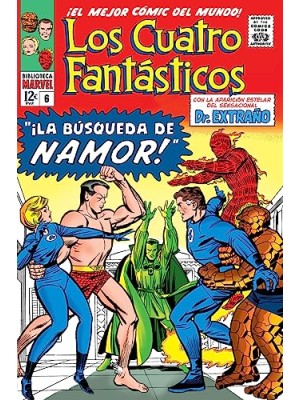 BIBLIOTECA MARVEL LOS 4 FANTASTICOS 6 1964