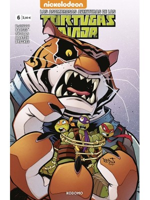 ASOMBROSAS AVENTURAS DE LAS TORTUGAS NINJA NÚM. 06