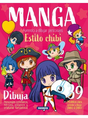 MANGA. APRENDO A DIBUJAR PERSONAJES ESTILO CHIBI