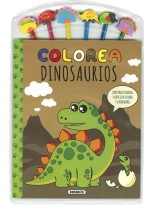 DINOSAURIOS + LAPICES DE COLORES