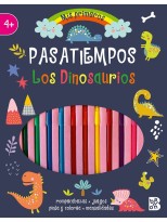 PASATIEMPOS CON ROTULADORES-LOS DINOSAURIOS