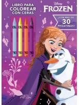 FROZEN. LIBRO PARA COLOREAR CON CERAS