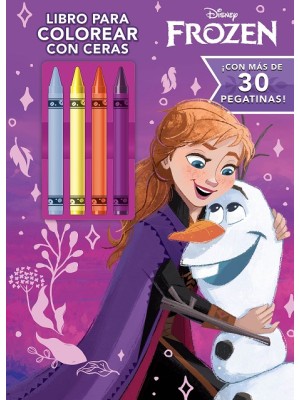 FROZEN. LIBRO PARA COLOREAR CON CERAS