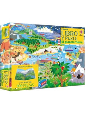 PLANETA TIERRA LIBRO + PUZLE