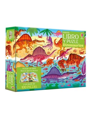 DINOSAURIOS (LIBRO + PUZLE)