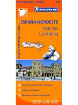 ASTURIAS Y CANTABRIA /572 (MAPA MICHELIN)