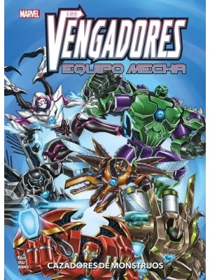 VENGADORES EQUIPO MECHA CAZADORES DE MOISNTRUOS