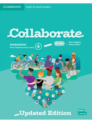 COLLABORATE 4 WORKBOOK WITH DIGITAL PACK ENGLISH FOR SPANISH SPEAKERS
