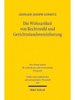 WIRKSAMKEIT VON RECHTSWAHL UND GERICHTSSATANDSVEREINBARUNG