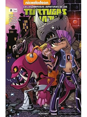 ASOMBROSAS AVENTURAS DE LAS TORTUGAS NINJA NÚM. 08