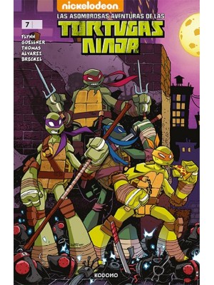 ASOMBROSAS AVENTURAS DE LAS TORTUGAS NINJA NÚM. 07