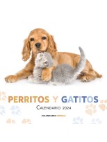 CALENDARIO PERRITOS Y GATITOS 2024