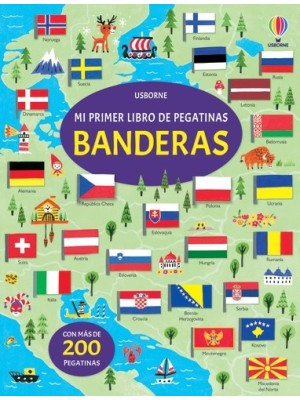 BANDERAS MI PRIMER LIBRO DE PEGATINAS