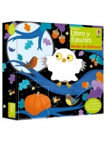 NOCHE DE DISFRACES LIBRO Y 3 PUZLES