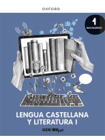 LENGUA CASTELLANA Y LITERATURA I 1º BACHILLERATO. LIBRO DEL ESTUDIANTE. GENIOX P