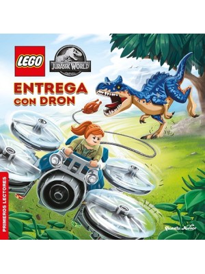 LEGO JURASSIC WORLD. ENTREGA CON DRON