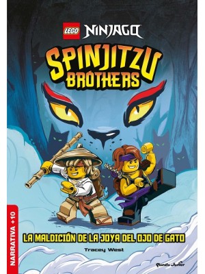 LEGO NINJAGO. SPINJITZU BROTHERS. LA MALDICIÓN DE LA JOYA DEL OJO DE GATO