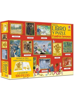 CUADROS FAMOSOS (PUZLE + LIBRO)
