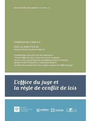 OFFICE DU JUGE ET LA REGLE DE CONFLIT DE LOIS, L'