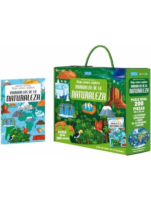 MARAVILLAS DE LA NATURALEZA VIAJA CONOCE (PUZLE)