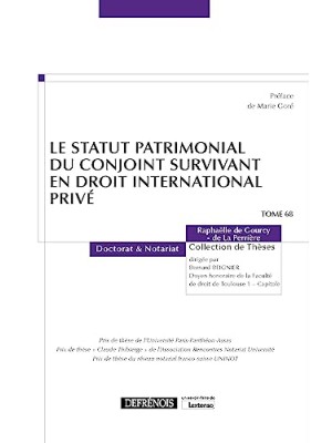 STATUT PATRIMONIAL DU CONJOINT SURVIVANT ED DROIT INTERNATIONAL