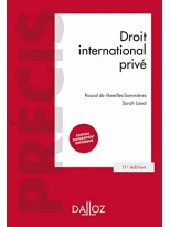 DROIT INTERNATIONAL PRIVE