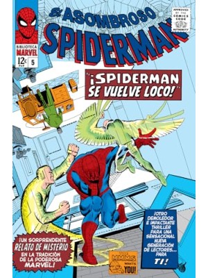 BIBLIOTECA MARVEL ASOMBROSO SPIDERMAN 05 (1965)