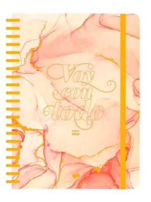 AGENDA ANUAL DIARIA 2024 LA VECINA RUBIA