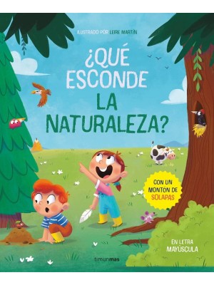 QUÉ ESCONDE LA NATURALEZA? LIBRO CON SOLAPAS