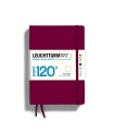 CUADERNO A5 DURA LISO GRANATE PAPEL 120g