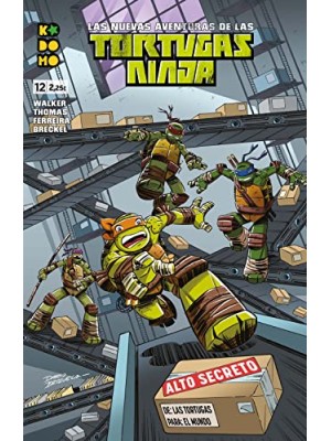 NUEVAS AVENTURAS DE LAS TORTUGAS NINJA NÚM. 12
