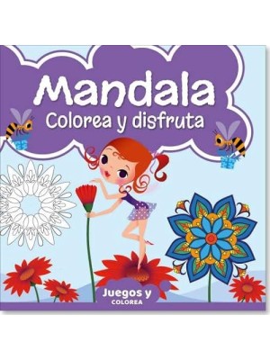 MANDALA JUNIOR COLOREA Y DISFRUTA 06