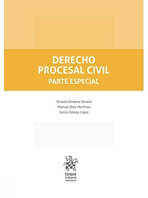 DERECHO PROCESAL CIVIL PARTE ESPECIAL