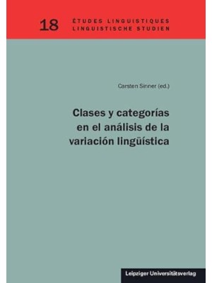 CLASES Y CATEGORIAS EN EL ANALISIS DE LA VARIACION LINGÜISTICA