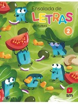 LECTURAS: ENSALADA DE LETRAS. 2 PRIMARIA. MÁS SAVIA