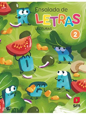 LECTURAS: ENSALADA DE LETRAS. 2 PRIMARIA. MÁS SAVIA